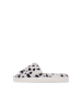 Flip Flop Hausschuh "slide*fur dots" in braun