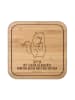 Mr. & Mrs. Panda Bierdeckel Katze Dose mit Spruch in Transparent