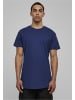 Urban Classics Long Tees in spaceblue