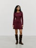 Vero Moda Strickkleid in Windsor Wine