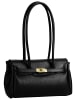 Forty degrees Handtasche Morvina echt Leder in schwarz