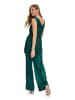 Vera Mont Jumpsuit mit Bindegürtel in Diamond Green