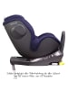 AVOVA Reboarder-Kindersitz Sperber-Fix i-Size 40 in blau