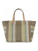 Oilily Stripes Shopper Tasche 28 cm woodbine