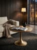KADIMA DESIGN Couchtisch Metall 60x60x46,5 cm Sofatisch Aluminium, Design