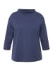 Ulla Popken Shirt in blau grau