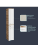 Fackelmann Hochschrank MILANO in hellbraun-30,2(B)x165,2(H)x32(T)cm
