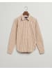 Gant Langarmbluse in warm khaki
