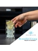 Intirilife Doppelwandiges Thermo Glas Isoliert Teeglas Kaffeeglas in Transparent 260 ml