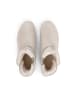 VITAFORM Veloursleder & Doubleface Stiefeletten in offwhite