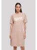 F4NT4STIC Oversized Kleid EPYX Logo WHT in duskrose