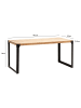 FineBuy Esstisch in Braun / Akazie / 180x90x76