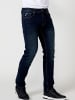 KOROSHI Regular fit stretch jeans. in blau