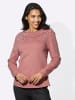 Sieh an! Freizeit-Sweatshirt in rosenholz
