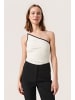 Soaked in Luxury Jerseytop SLSimone Slim fit in Whisper White