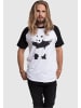 Merchcode Merchcode T-Shirts in wht/blk