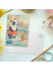 Mr. & Mrs. Panda Wanddeko Otter Schwimmen Design ohne Spruch in Weiß