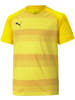 Puma Sportshirt "TeamVISION Jersey Jr" in Gelb