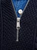 Jack & Jones Sweatshirt mit halbem Reißverschluss in Sky Captain