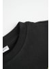 Coccodrillo Baumwoll-T-Shirt mit kurzen Ärmeln in schwarz
