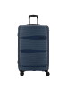 D&N Travel Line 4300 4 Rollen Trolley L 78 cm in dunkelblau