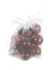 IB Laursen Tüte mit 8 Weihnachtskugeln mini in faded rose