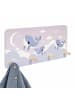 relaxdays Kindergarderobe "Wal" in Grau/ Weiß - (B)40 x (H)20 x (T)5,5 cm