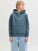 JACK & JONES Junior Kapuzenpullover in Blue Mirage
