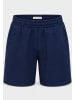 DAILY COTTON Sweatshorts - Kurze Hose im lockeren Relaxed-Fit in Navy