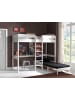 58 aufm Kessel HOCHBETT Karolina 208x175x105/206 aus Massivholz in Weiß