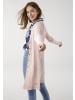 Kangaroos Longstrickjacke in rosa-meliert