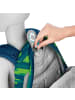 Coocazoo Schulrucksack JOKER Lime Stripe in Blau/Grün