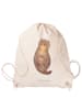 Mr. & Mrs. Panda Stoffrucksack Otter Muschel ohne Spruch in Creme