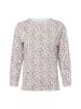 Marie Lund Shirt in ecru taupe - 0001