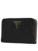 Guess Cresidia II SLG Med Zip Around - Geldbörse (black logo) in black logo