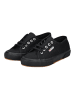 Superga Sneaker in Schwarz/Schwarz