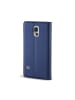 COFI 1453 Smart Magnet Case Handyhülle mit Kartenfach und Magnetverschluss kompa in Blau