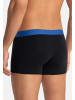 Bruno Banani Retro Short / Pant Flowing in Blau / schwarz
