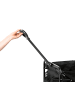 EASYmaxx Bollerwagen faltbar schwarz mit kleinen Rädern Schwarz