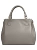 Samantha Look Handtasche echt Leder in grau