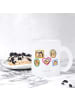 Mr. & Mrs. Panda Teetasse Igel Familie ohne Spruch in Transparent