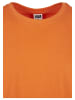 Urban Classics Urban Classics Herren Long Shaped Turnup Tee in mandarin