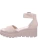 rieker Keilsandalette in beige