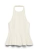 Vero Moda Top mit Schößchen in Snow White