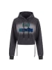 myMo ROCKS Women Hoodie in Light Grey Stone Wash
