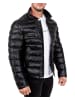 Reichstadt Herren Regular Fit Jacke Echtleder in Black