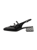 Tamaris Riemchenpumps Schwarz