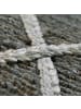 KADIMA DESIGN Jute Teppich Rauten wendbar in Anthrazit