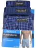 normani 3 Stück Herren Web Boxershorts in Navy