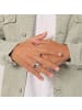 KUZZOI Ring für Herren in silber
